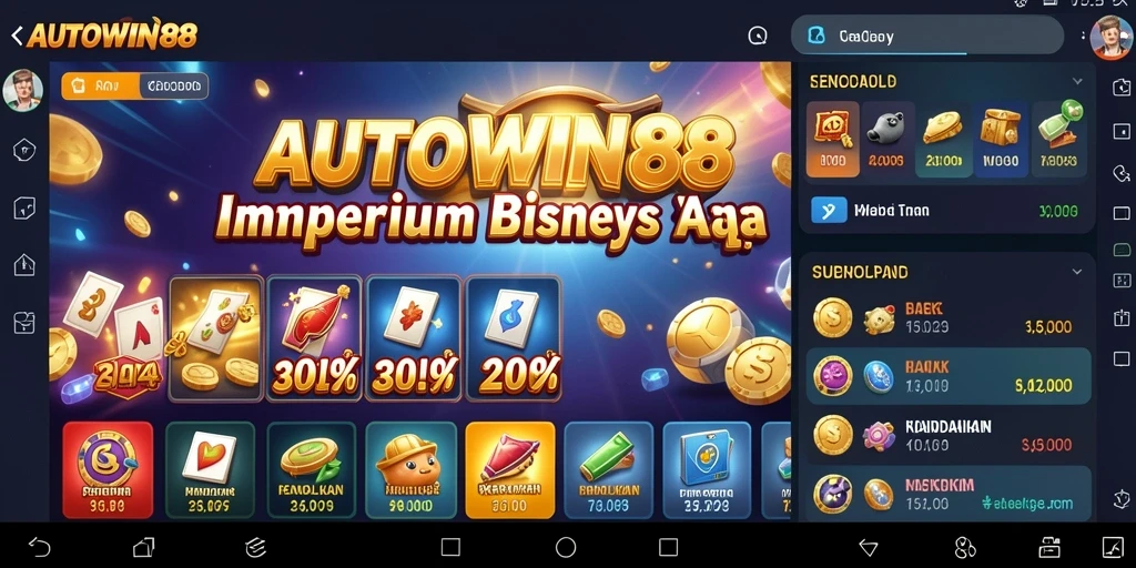 Tampilan gameplay Tycoon yang menarik di AUTOWIN88.
