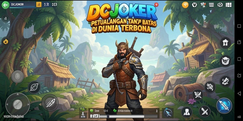 Tampilan gameplay menarik dari IDCJOKER di dunia terbuka.