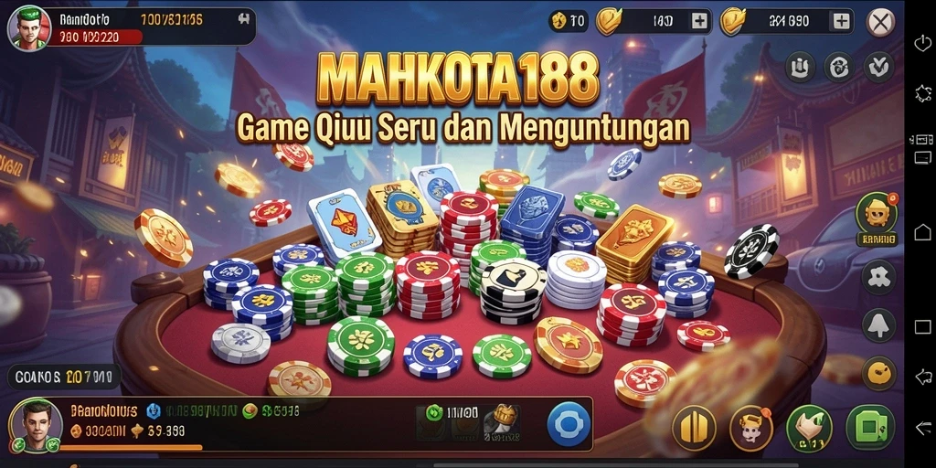 Screenshot gameplay menarik dari MAHKOTA188 dengan pemain aktif.