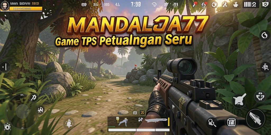 Screenshot MANDALA77 menunjukkan aksi tempur yang mendebarkan dalam TPS.