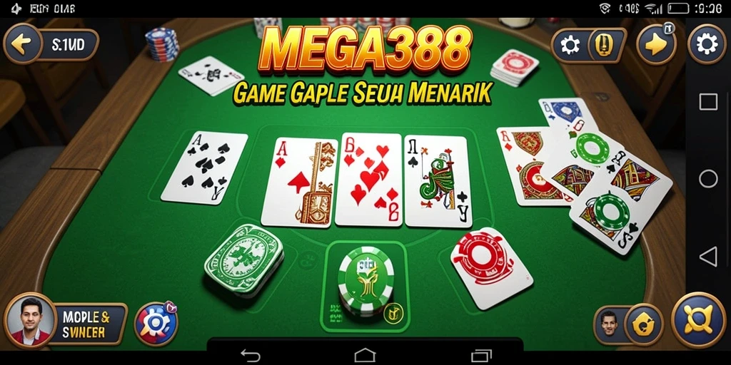 Tampilan gameplay MEGA388 yang seru dan menyenangkan.