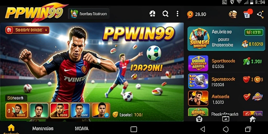 Screenshot dari gameplay Sportsbook PPWIN99 yang menarik.