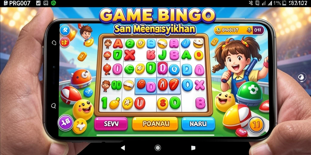 Tampilan gameplay seru dalam PRG007 Bingo.