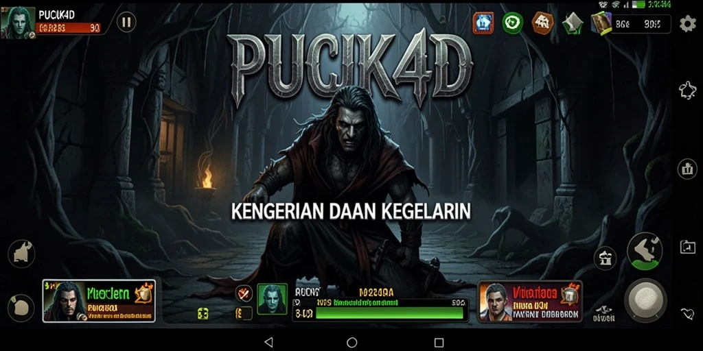 Screenshot menakutkan menunjukkan gameplay Horror yang intens.